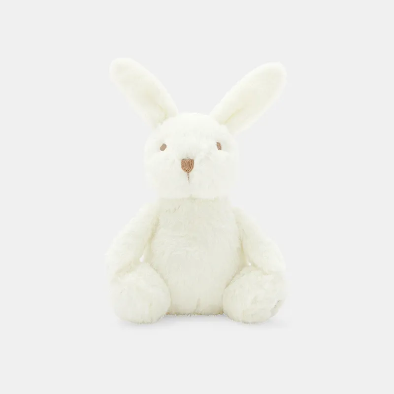 Peluche Grand Lapin H.25cm - Blanc écru-0