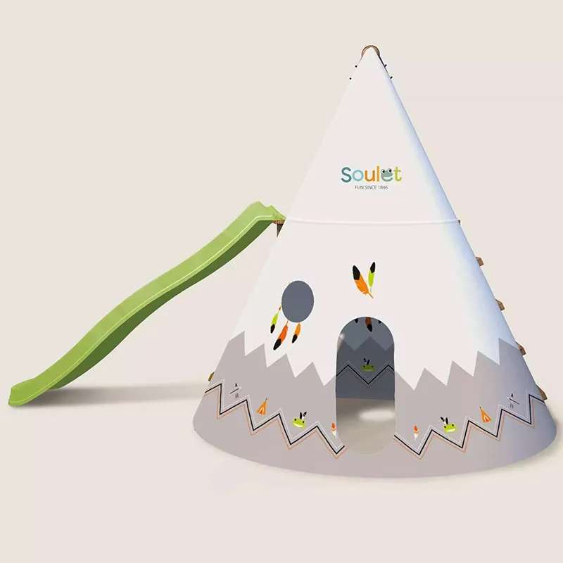 Station 4 agrès + Tipi Camélia - 6m+-4