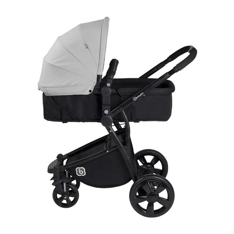 Poussette Transformable Spring 2en1 Gris - 0m+-3