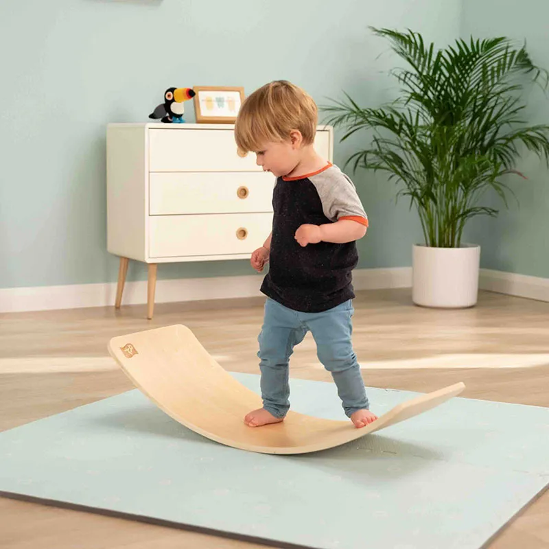 Planche d'équilibre Bois - 12m+-2