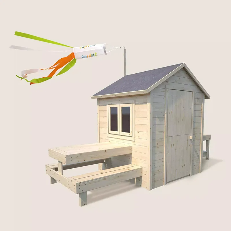 Maisonnette + table + mini cuisine Blanche - 36m+-6