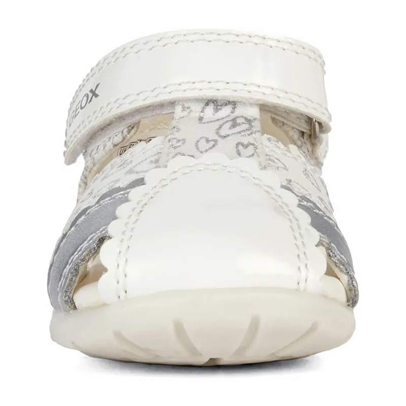 Sandales Premiers pas Elthan - Blanc/Gris-9