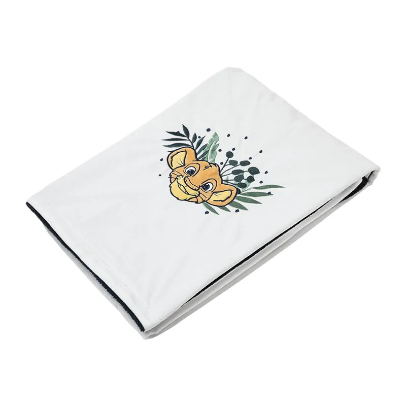 Couverture Brodée Roi Lion - 100x150cm-1
