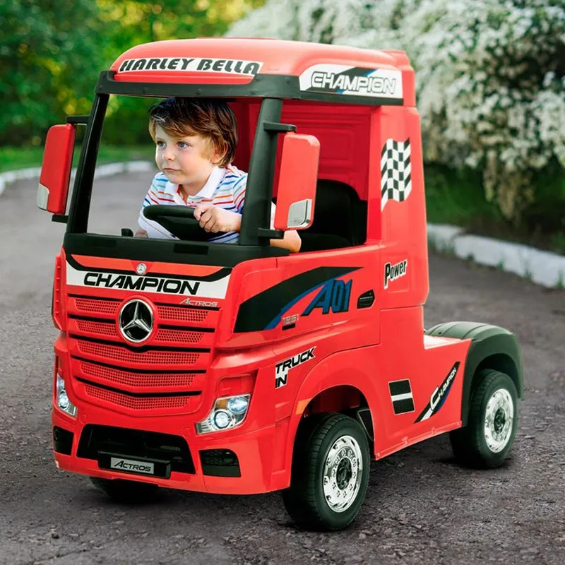 Camion électrique Mercedes-Benz Rouge - 36m+-4