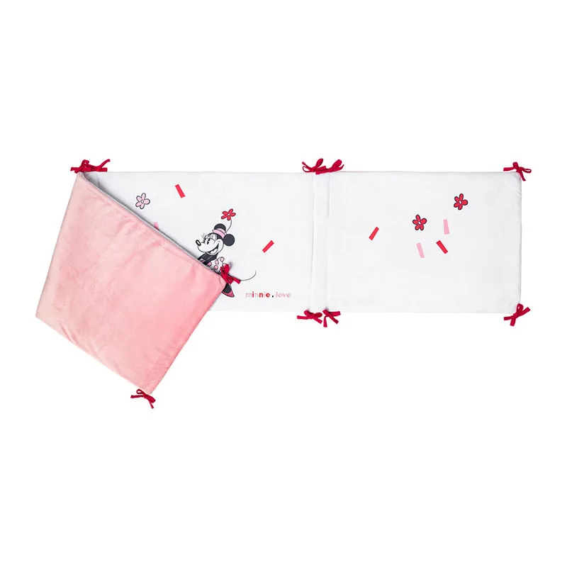 Tour de lit adaptable Minnie Confettis - 40x180cm-1