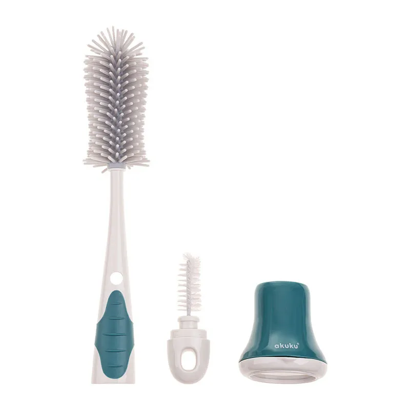 Goupillons 2en1 avec support - Bleu-1
