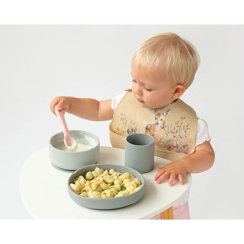 Set Vaisselle Gris - 3pcs-2