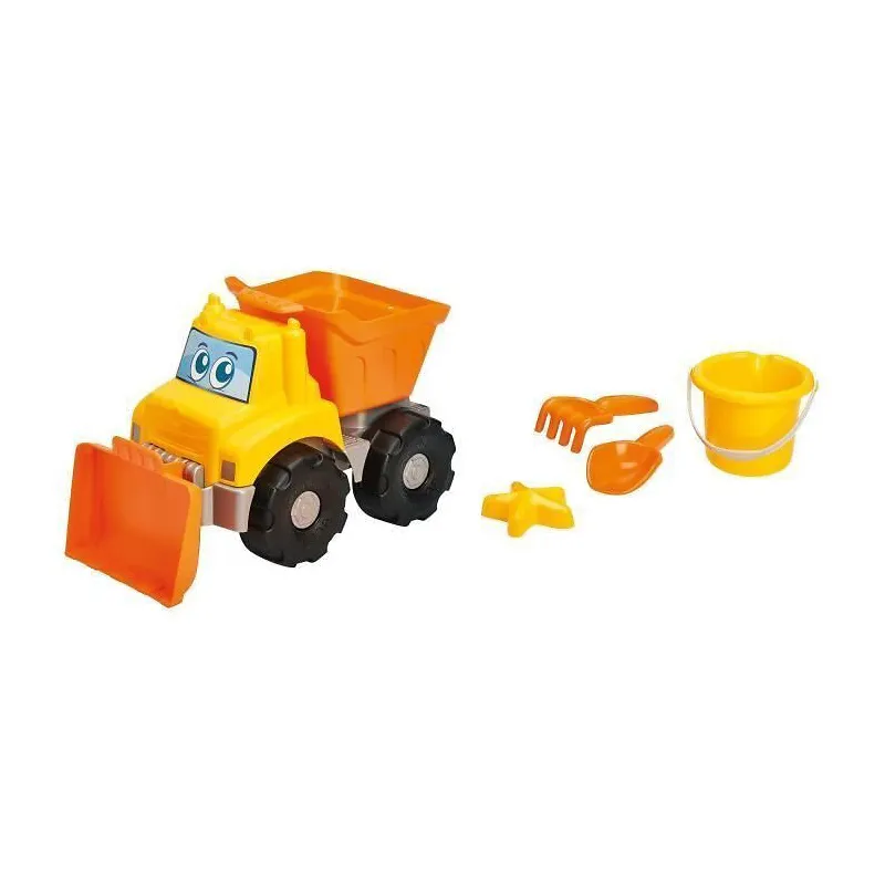 Camion de chantier + 4 acces de plage - 18m+-0