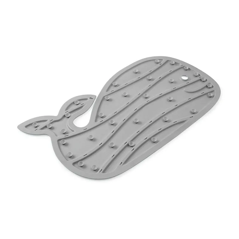 Tapis de bain antidérapant Moby Baleine Gris - 0m+-2