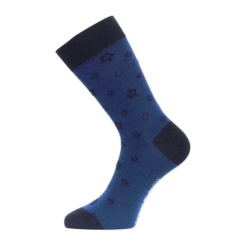 9 paires de chaussettes Homme Motifs - Noir/Bleu/Gris-1