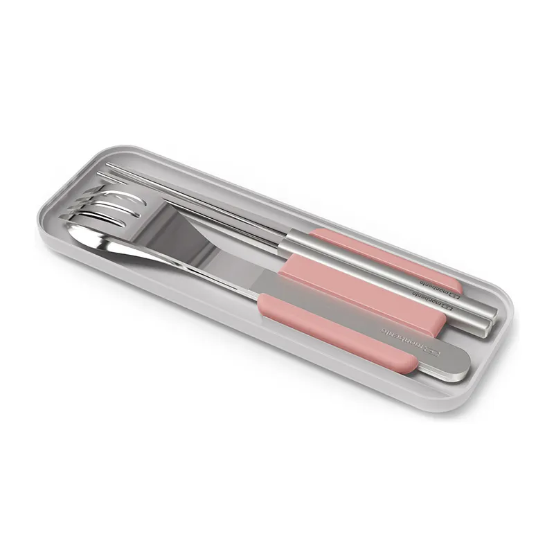 Couverts MB Slim Box Stick Flamingo 3pcs - 17x6x2cm-2