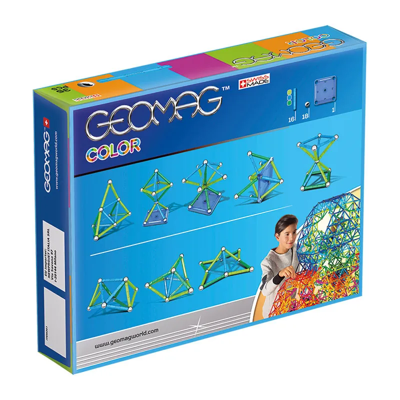 Jeu de construction magnét. Color 35pcs - 3+-1