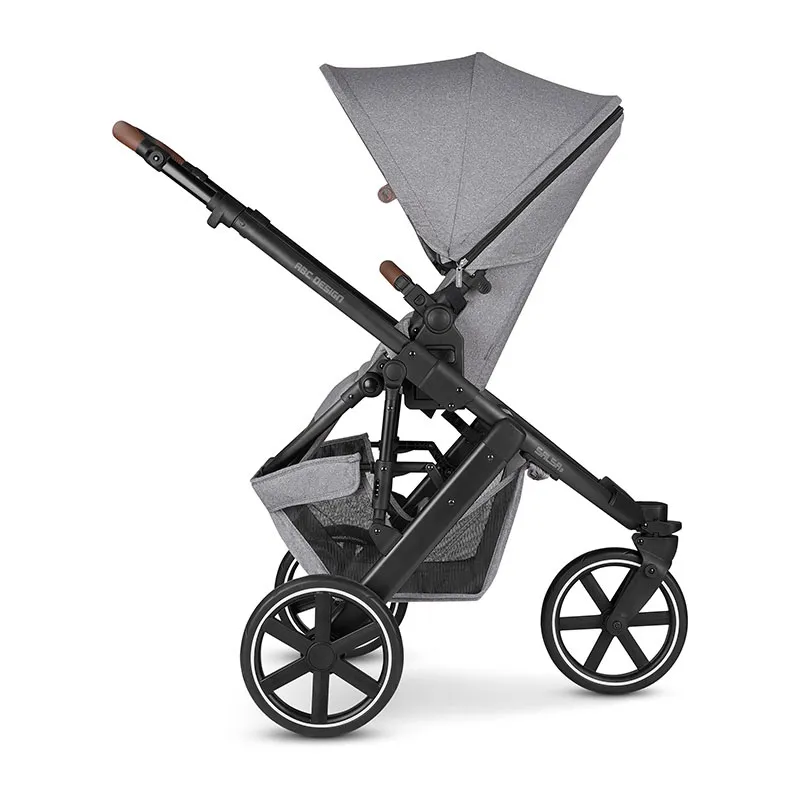 Trio Poussette Salsa 3 tin + Siège-auto Cosy Tulip + Nacelle Gris - 0m+-7