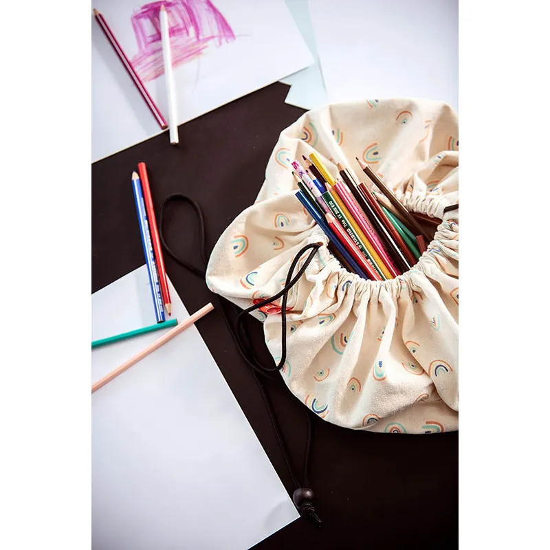 Mini Sac à jouets Arc-en-ciel - ø40cm-9