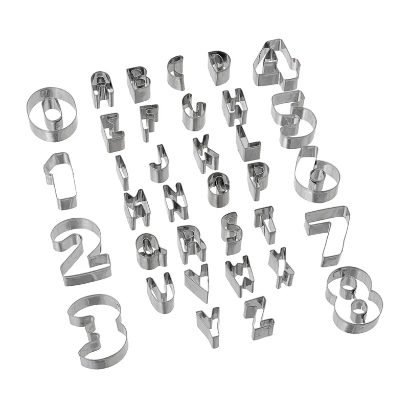 Emporte-pièces lettres & chiffres - 10cm-0