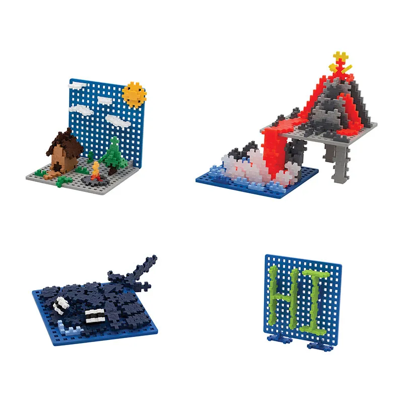 2 Bases de construction Bleu/Gris - 5+-2