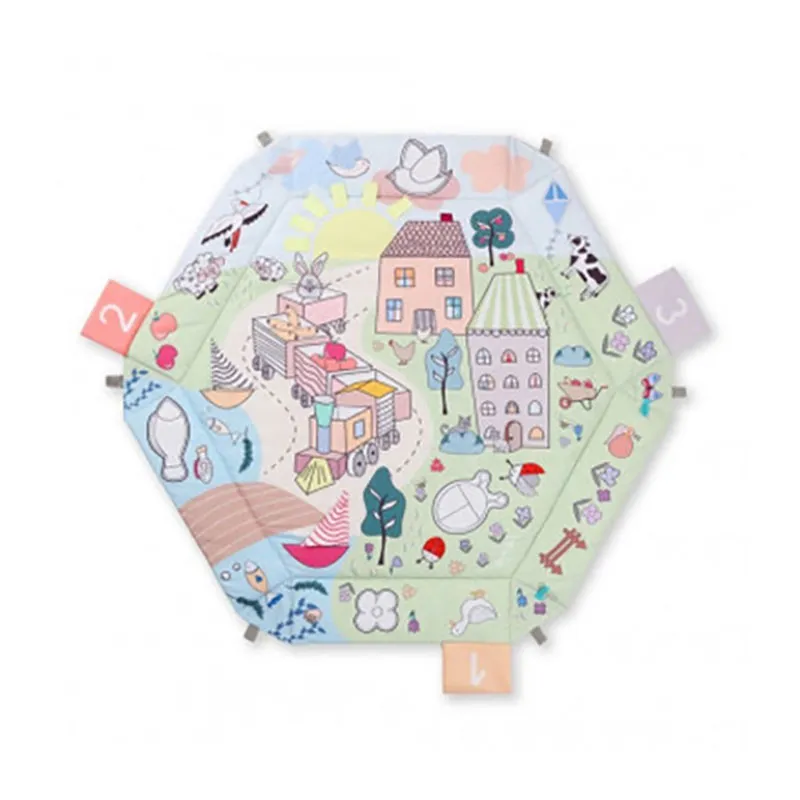 Tapis d'éveil Funny Farm - 0m+-7