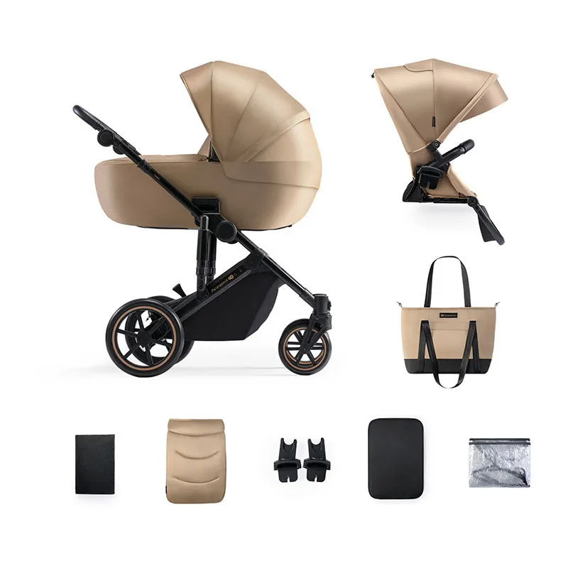 Poussette 2en1 Prime 2 Beige - 0m+-0