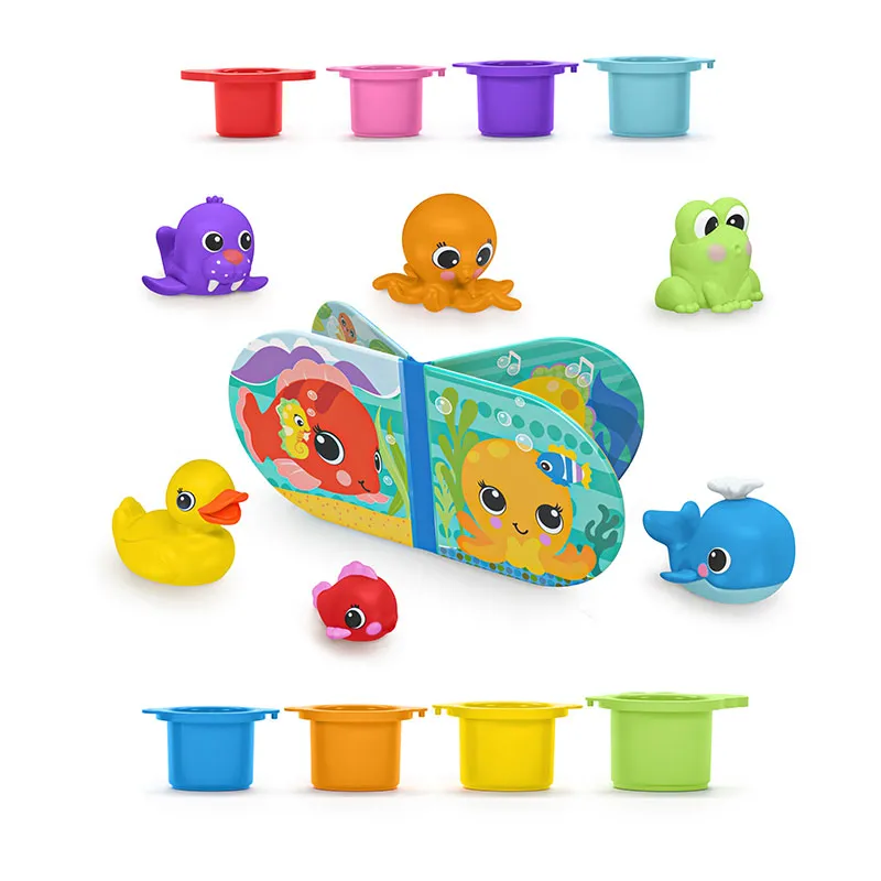 Jouets de bain 15pcs Splash splash Baby - 6m+-0