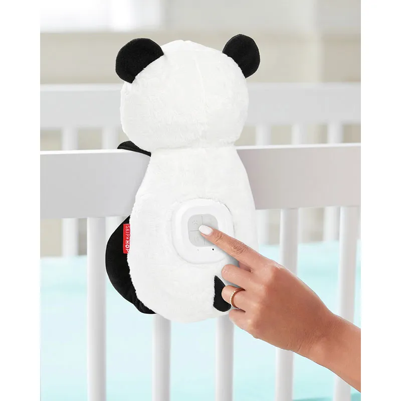 Peluche à capteur de pleurs Panda Noir/Blanc - 0m+-2