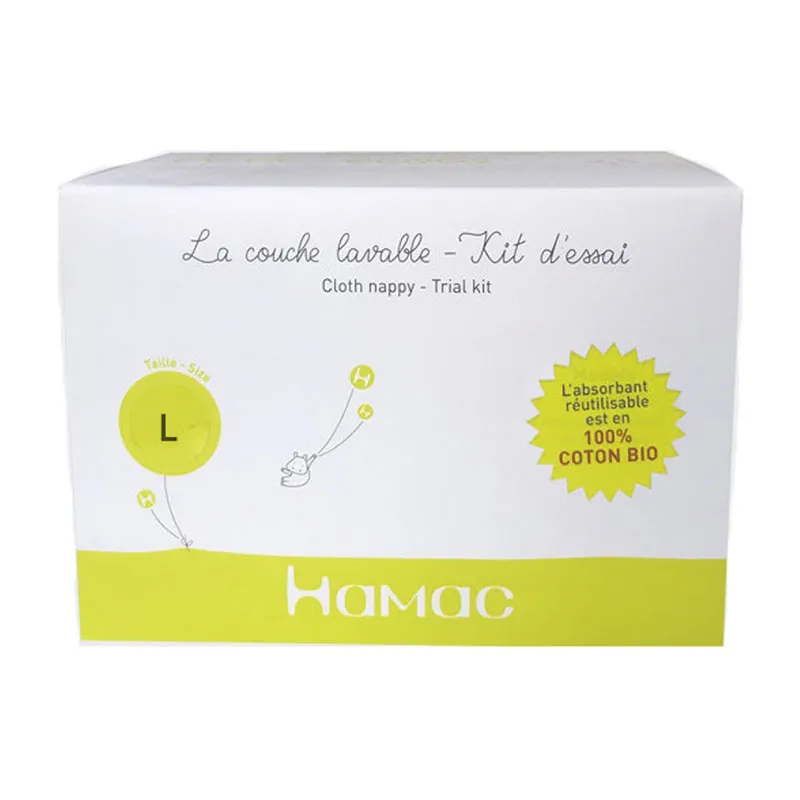 Kit d'essai couche hybride Classic nappy  - Green banana-1