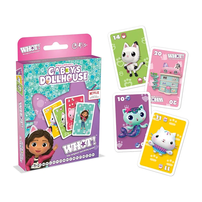 Jeu de cartes Whot Gabby et la maison magique - 6+-0