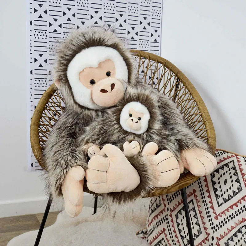 Peluche Capucuin le Singe - 45cm-5