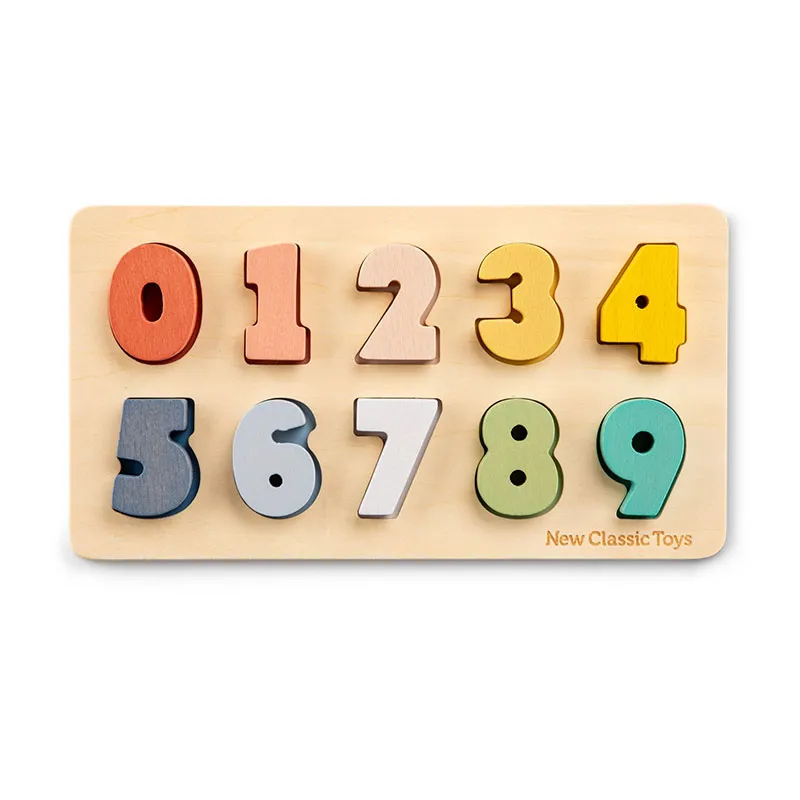 Puzzle Nombre 10pcs - 24m+-0