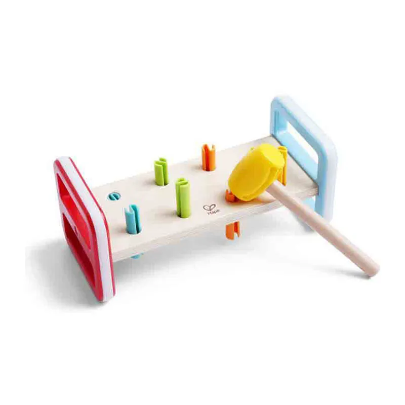 Banc à marteler Arc-en-ciel 10pcs - 12m+-1