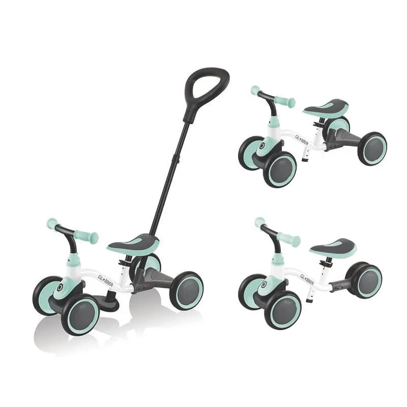 Porteur évolutif 3en1 Deluxe Menthe - 12m+-0