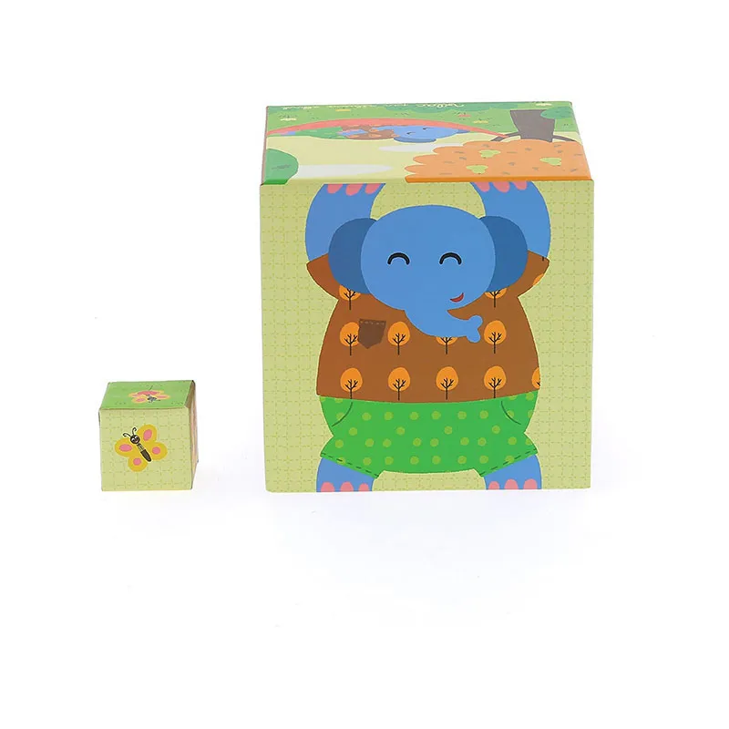 Cubes gigognes Animaux Mélusine Allirol 10pcs - 24m+-8