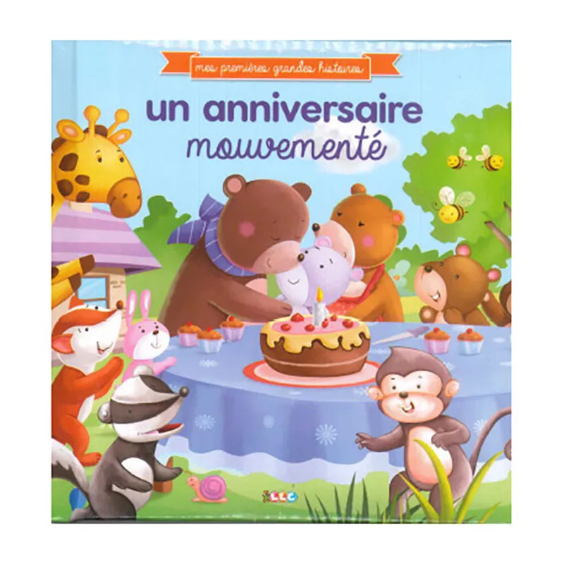 2 Livres 1ère grande histoire + Livre dépliable et cartonné Animaux - 3+-3