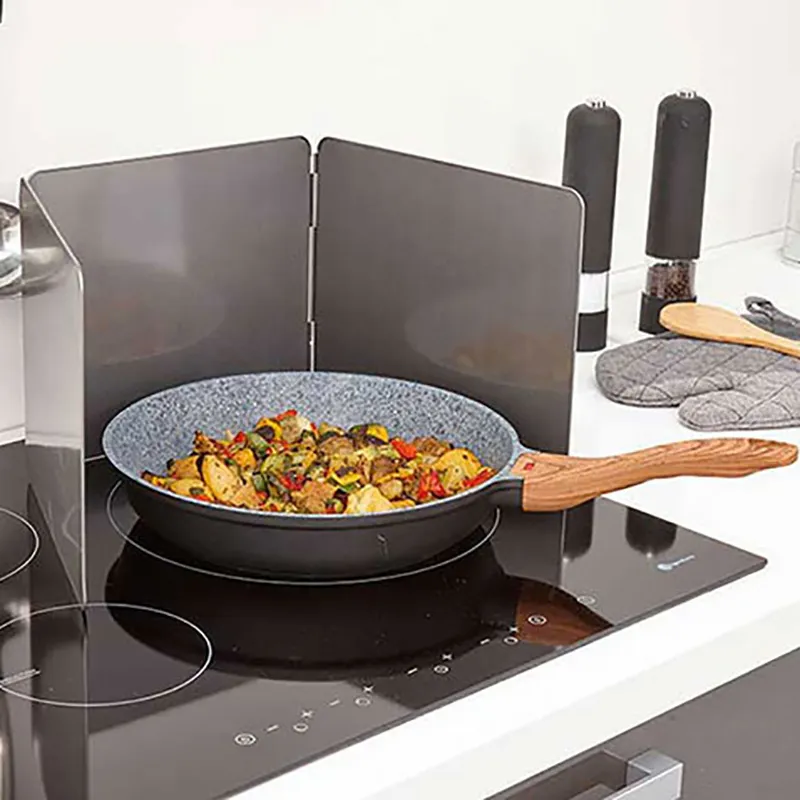 Plaque anti-projections 3 volets pour cuisson - 25x23cm-0