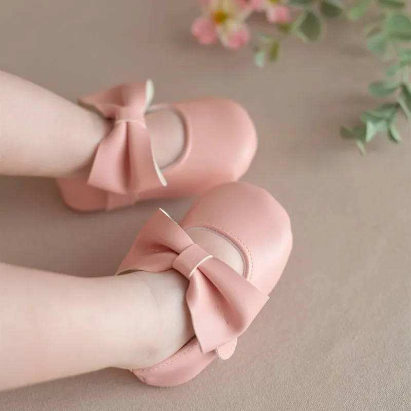 Ballerines Noeud - Rose-3