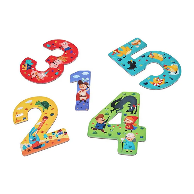 Mon 1er puzzle 1,2,3,4, 5 15pcs - 36m+-2
