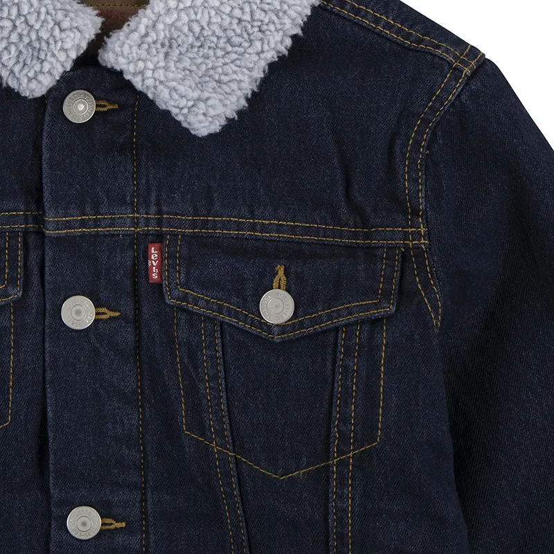 Veste en jean Sherpa Bébé - Pearson-3