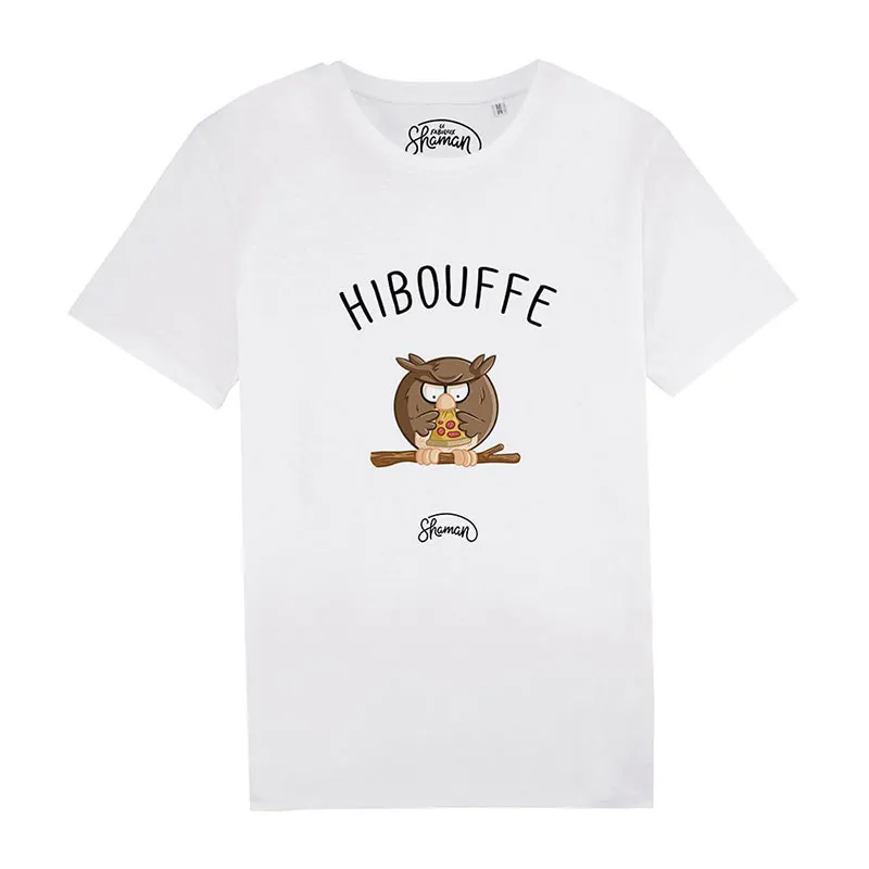 T-shirt Homme Hibouffe BIO - Blanc-0