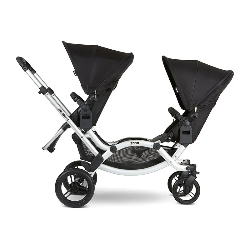 Trio Poussette Jumeaux Zoom Black - 0m+-7