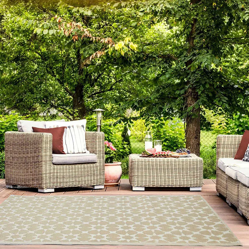 Tapis int/ext Patio Beige - 120x180cm-1