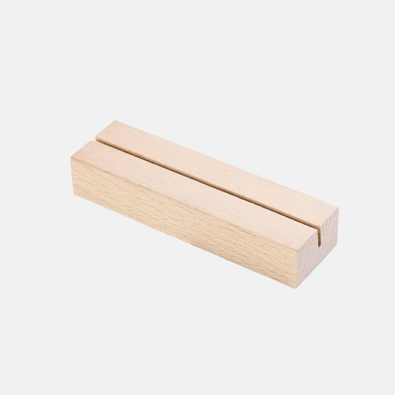 20 porte-menu en Bois - 8x2cm-2
