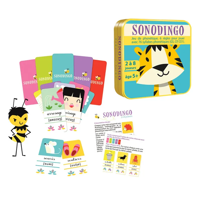 Jeu de phonétique Sonodingo GS/CE1 - 5+-0