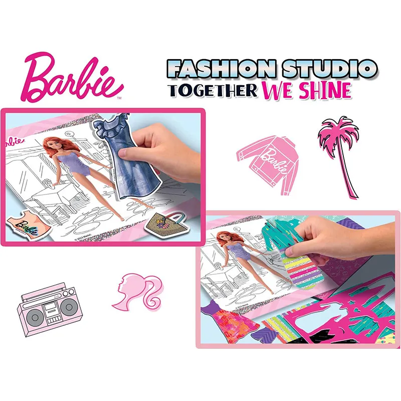 Carnet Barbie studio de mode - 5+-2