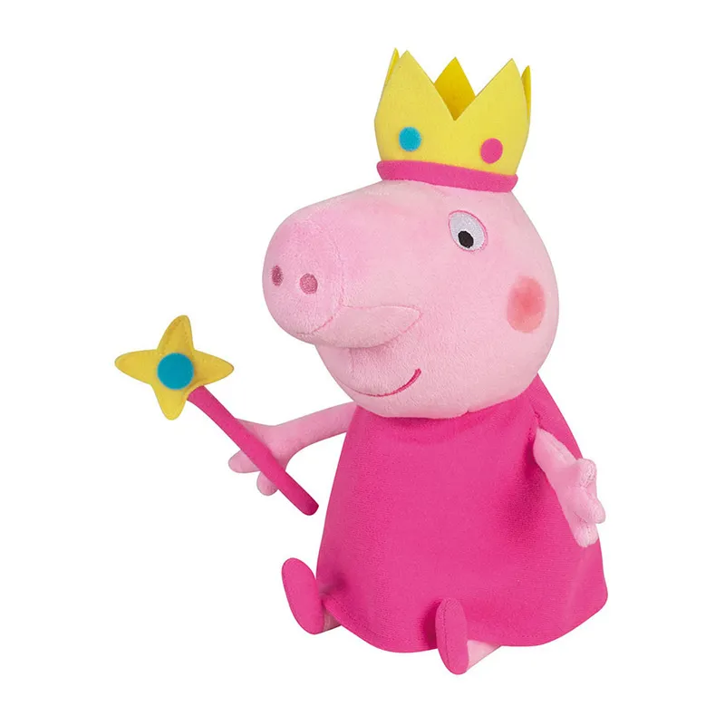 Peluche 30cm Peppa Pig Princesse - 12m+-0