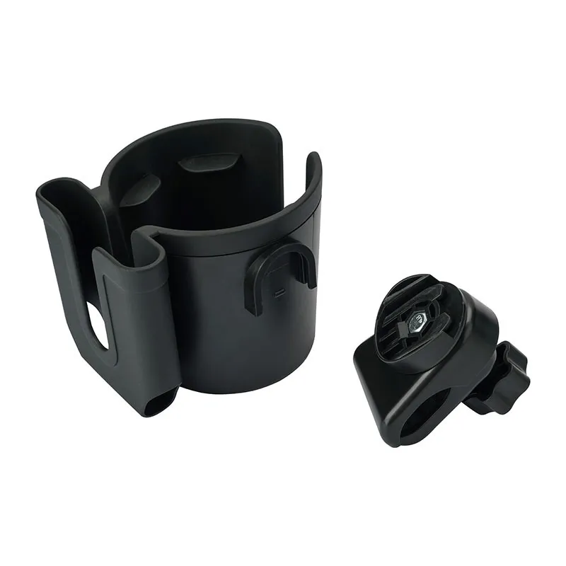 Porte Gobelet support téléphone 360° - Noir-2