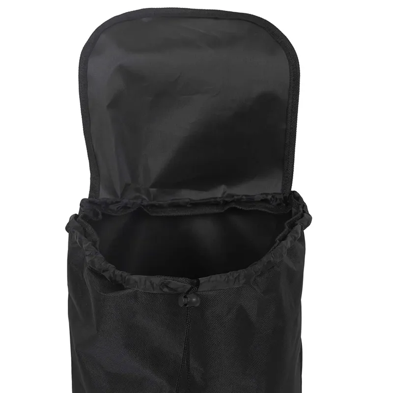 Chariot shopping 2 roues Noir - 35x87x28cm-3