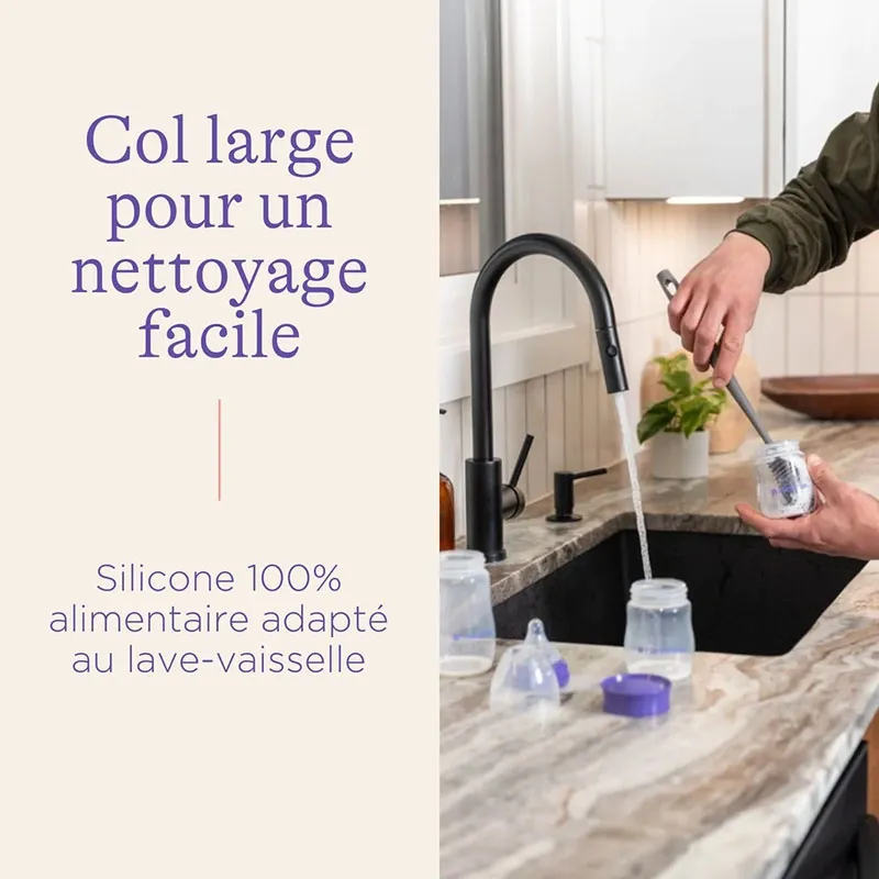 Coffret Biberons & Tétines Natural Wave - 5pcs-6