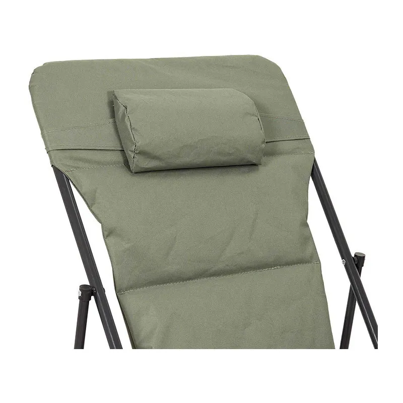 Transat pliable Corfu Vert Kaki - 82x93x56cm-5