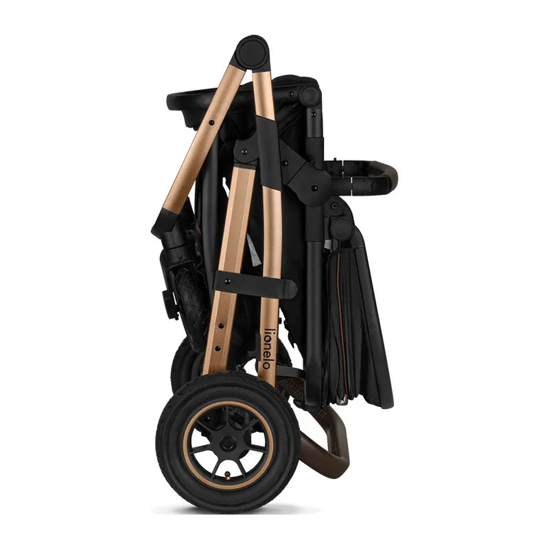 Trio Poussette Amber + Nacelle + Cosy Gr.0+ Black Onyx - 0m+-14