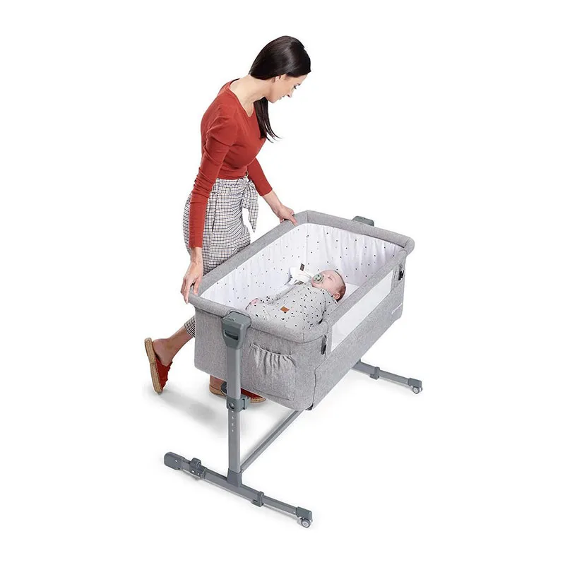 Berceau Co-dodo Nomade Side2Bed Gris mélange - 0m+-9