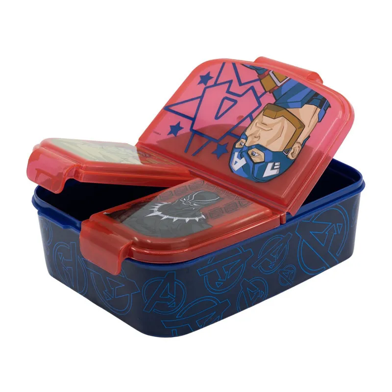 Lunch box 3 compart. Avengers Invincible - 16,5x19,5cm-2